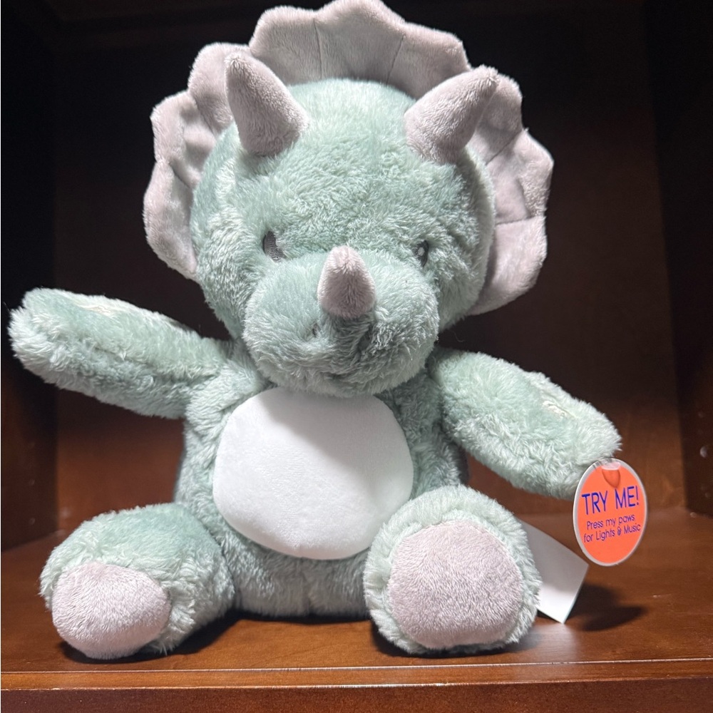 Plush Dinosaur Toy with lights